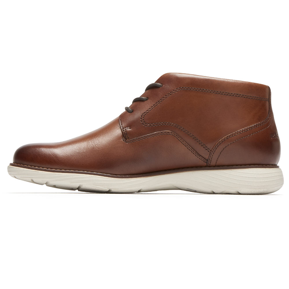 Rockport Støvler Herre Brune - Garett Chukka - GLPU80957